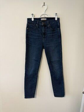 EUC Madewell High Rise Skinny Jeans